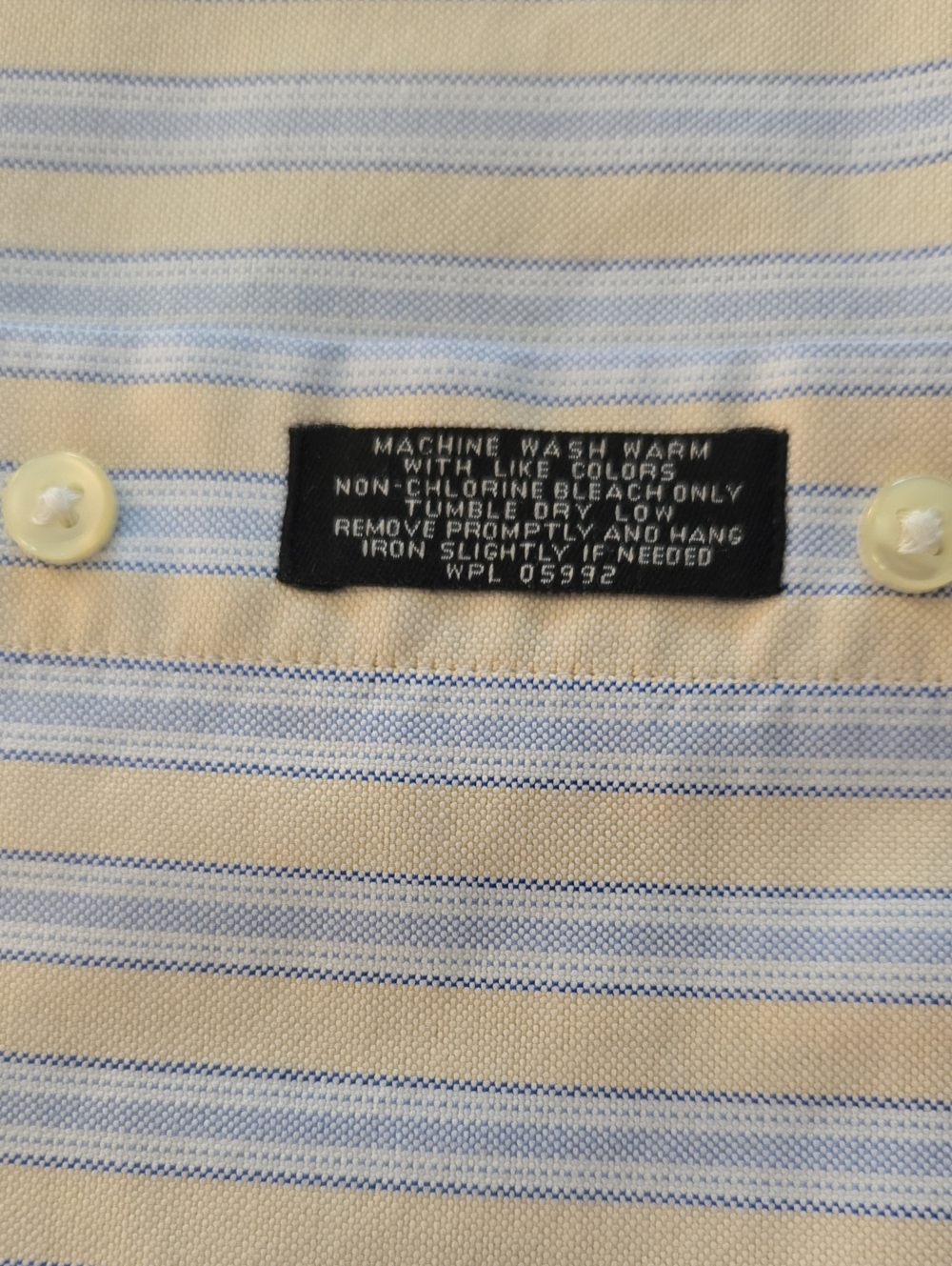 Vintage Cotton Oxford Jos. A Bank Button-down XL. see close up for color - Picture 7 of 11
